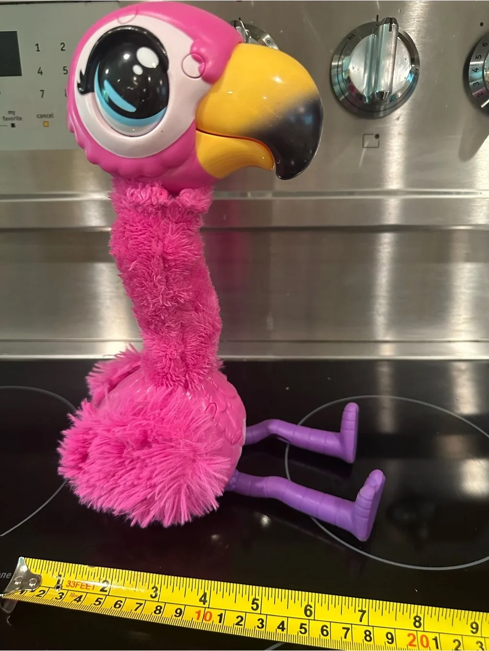 Little Live Pets Pink Gotta Go Flamingo Interactive Toy Plush Electronic TESTED